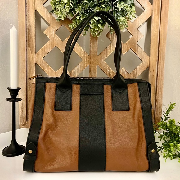 FOSSIL Purse Bag Genuine Leather Large - Picture 2 of 7